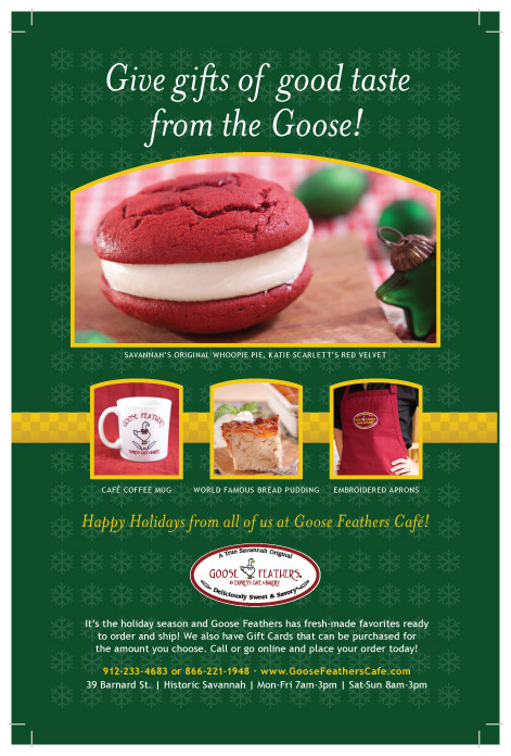 Goosfeathers Ad