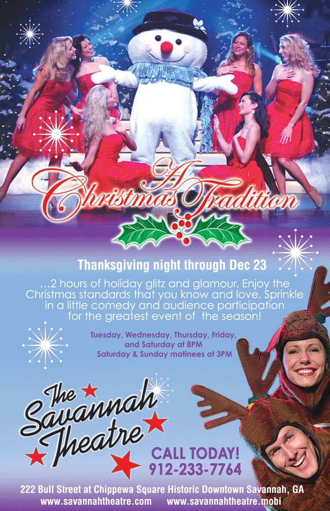 Ad for Holiday Tradition Stage Show
