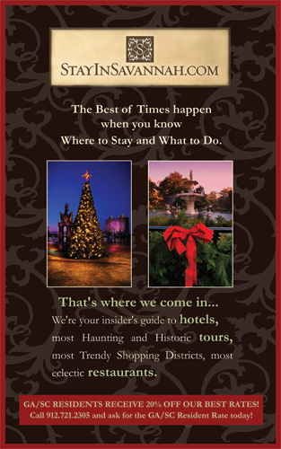 Stay in Savannah Ad